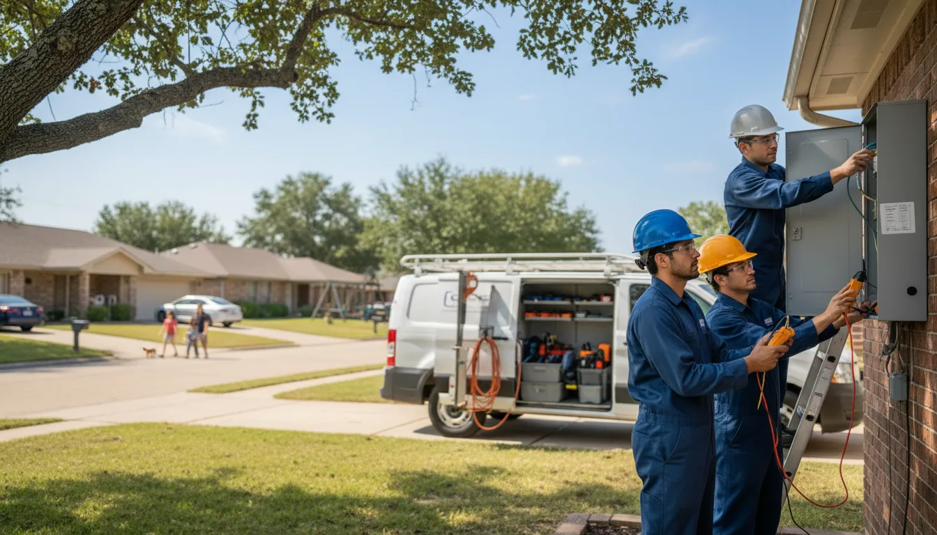 Certified electrician providing emergency electrical services in Lexington, KY